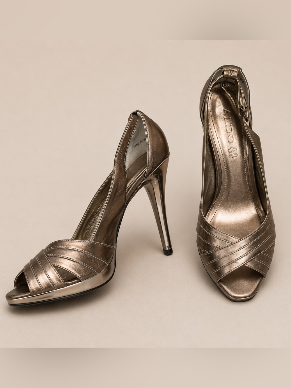 Aldo Metallic Heels
